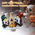 thumbnail image 4 of Christmas Gnome Snowman Campfire Flickering Night Light - Realistic Flickering Nightlight - 120V Plug-in Wall - Novelty Lighting for Indoor Party Decor Festival Gifts for Family, Friends, 4 of 6