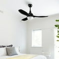 thumbnail image 3 of Costway 48" Ceiling Fan w/ Dimmable LED Light Remote Control Modern Reversible Blades, 3 of 10