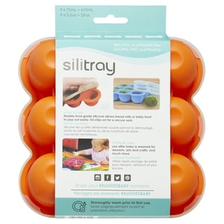 Kushies Baby Silitray Silicone Freezer Tray Citrus