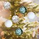 thumbnail image 5 of Juego de adornos de adornos de árbol de Navidad 22 Pack | Bolas y formas de caramelo surtidas de plástico irrompible | Decoración navideña para chimenea, repisa, ventana, patio | Decoraciones, 5 of 6