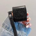 thumbnail image 3 of Compatible with AirPods 1/2 Case, Creative Bling Glitter Mini Handbag Strap Earphone Case for Girls Women Stylish Wireless Earphone Protection Shockproof Cover, 3 of 15