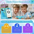 thumbnail image 4 of Psalms & Pals Kids Camera Smart Phone, 4.0" Touchscreen Toddler Learning Play Toy Phone with Dual Camera, Game, Music Player, Learning Toy Christmas Birthday Gifts for 3-12 Year Old Boys Girls, Blue, 4 of 8