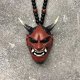 thumbnail image 4 of Colgante Colgante De Coche Con Samurai Hannya Japonés Oni Casco Coche Espejo Retrovisor Encanto Colgante De Moda Decoración De Coche Kearding AP006129-08, 4 of 6