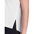 thumbnail image 3 of RBX Active Women's Short Sleeve Shadow Stripe Mesh Workout Tee, 3 of 6
