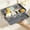 Gray, variant on Pull Out Kitchen Sink Storage Rack - Self-Draining Sponge Tray with Towel Rod, Plastic Organizer for Brushes & Soap, 10x6.5in, Beige or Gray