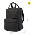 thumbnail image 2 of Totto Mochila Porta Laptop 14 Bolsillo Secreto Y Organizador Interno | Escuela - Viaje - Oficina | 1 negro M, 2 of 6