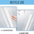 thumbnail image 3 of Adjustable Outdoor Safety Protective Shield Cover Glasses Cook Lady Clear Plastic Protect Oil Splashing Screen, 3 of 13