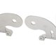 thumbnail image 2 of Lot de 2 supports de montage pour projecteur gauche/droite, en acier inoxydable chromé, pour Mini R50, R52, R53, 2 of 4