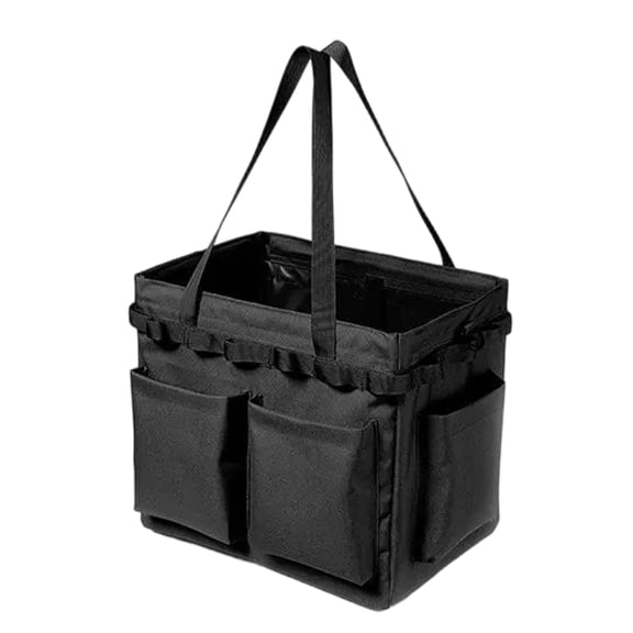 Foldable Camping Storage Bag 28L,Utility Tote Bag for Cookware、Hiking、Outdoor、Picnic,Camping Kitchen Organizer 350x320x250mm