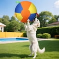 thumbnail image 3 of Herding Ball for Dogs Calming Ball with Cover Handle Inflatable Training Ball for Large Breeds Small Medium Dogs Active Play Exercise, 3 of 8