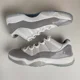 thumbnail image 1 of Ni - ke Ni - ke Air Jordan 11 Retro Low Cement Grey White Blue Sneakers AV2187-140 Men's 11, 1 of 5