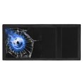 thumbnail image 4 of Chririnla Polyester Fabric Coin Purse Wallet with Blue Flame Soccer, Lightweight Change Purse for Daily Use and Sports, 4 of 6