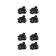 thumbnail image 1 of Matsuzay 4 Uds tapas de patas de muebles de plástico elegante antideslizante Protector de patas de muebles de amplia aplicación 8 Uds 13mm 8 piezas de 13 mm. 2Conjunto, 1 of 6