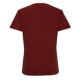 thumbnail image 4 of ALLLIST V-Neck Going Out Tops for Women Elbow-Length Solid Red T-Shirts Womens Blouses Dressy Casual, 4 of 5
