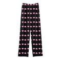 thumbnail image 6 of ATOGUTA Pants for Girls Long Sleep Plaid Pants Soft Lounge Pj Bottoms with Pockets, 6 of 6