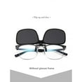 thumbnail image 4 of WEISIPU Unisex 8 Colors Clip On Sunglasse Flip up Glasses Polarized Driving Sunglasses, 4 of 5