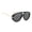 All gray, variant on Stylish Oversized Sunglasses Polarized Hip Hop Adjustable Fit Stylish Sunglasses