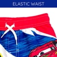 thumbnail image 6 of Disney Cars Toddler Boys' Swimwear Swim Trunks McQueen Blue Red Bolt, 6 of 6