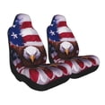 thumbnail image 2 of Yiaed USA Eagle with Spread Wings Print Car Seat Covers,Universal Auto Seats Protector Fits for Car,SUV Sedan,Truck,Automotive Seat Covers & Accessories-2 PCS, 2 of 9