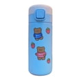 thumbnail image 1 of Yuarrent Botella de termo al vacío de dibujos animados de 350ML, taza aislada de acero inoxidable, botellas de agua, tazas aislantes para Teteras Azul, 1 of 6