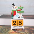 thumbnail image 1 of Puntoco Calendario de Navidad Tela Adviento Cuenta regresiva Papá Noel Calendario Decoración de Navidad Puntoco Puntoco-216, 1 of 2