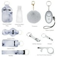 thumbnail image 4 of Safety Keychain Set for Women, Keychain for Kids 10 Pcs Safety Keychain Accessories Keychain Set for Girls Gift Gray, 4 of 9