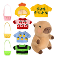 thumbnail image 1 of Peluche Capibara Con 9 Piezas De Ropa Y Accesorios Xtellar cafe, 1 of 4