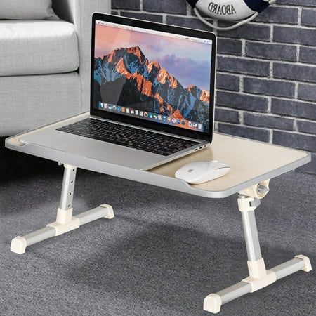 Portable Folding Laptop Table Computer Desk Adjustable Bed Tray