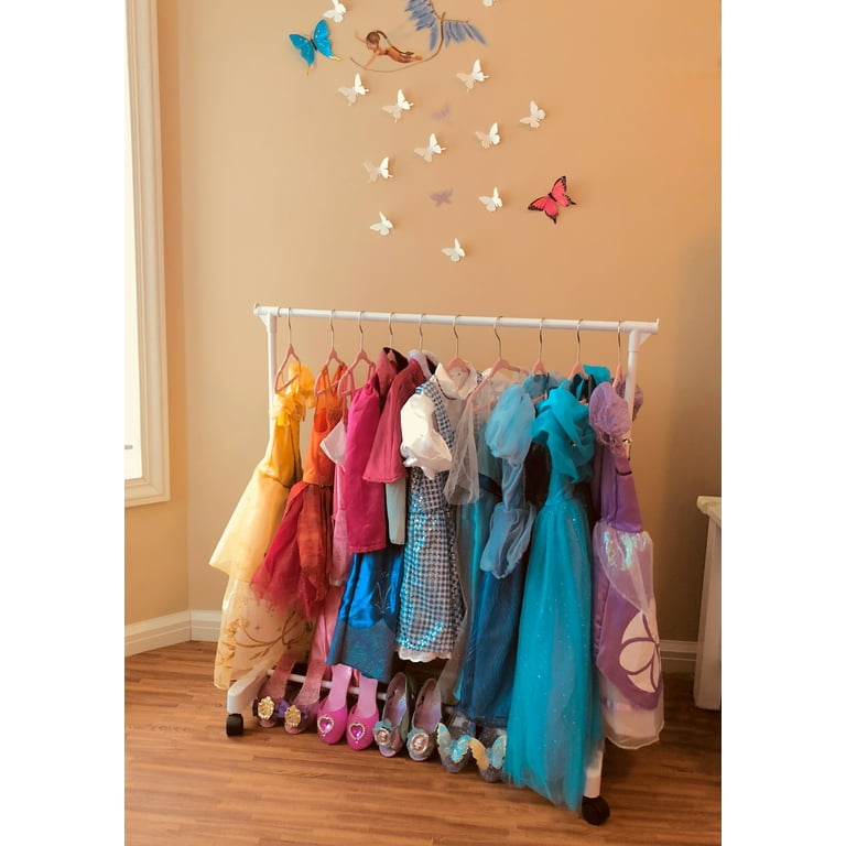 Child Garment Rack with 10 Velvet shops Hanger