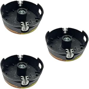 3 Base inferior para cabezal 25-2 compatible con stihl desbrozadora D.I. 9.17 D.E. 104.01 Alto 50.02