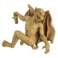 thumbnail image 1 of Design Toscano NG32115 Gaston the Gothic Gargoyle Climber Hanging Statue, Large, 16 Inch, Polyresin, Gothic Stone, 1 of 5