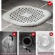 thumbnail image 4 of 4 Pcs Silicone Drain Protector with Sucker Sink Strainer Protector, Shower Drain Cover Hair Catcher, Strainer Plug Trap Filter, 4 of 5