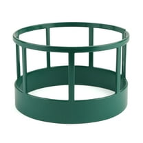 Little Buster Toys 1/16 Metal Green Round Bale Hay Feeder 500216