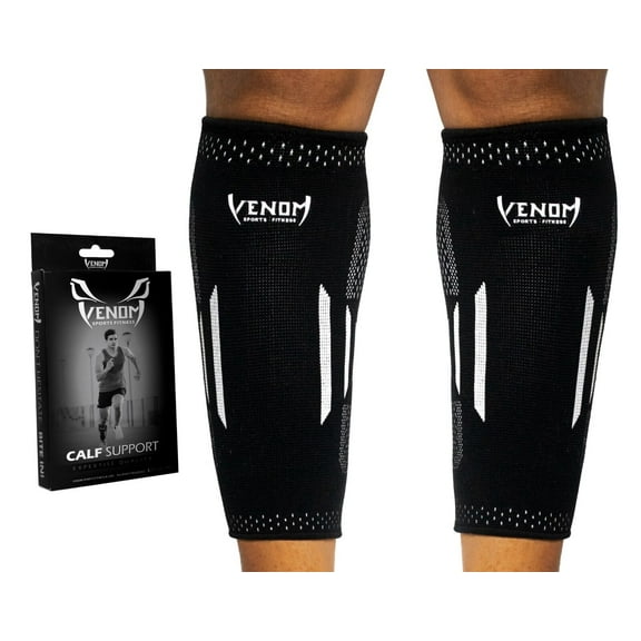 Venom Sports Fitness Calf Brace Compression Sleeves (Pair)