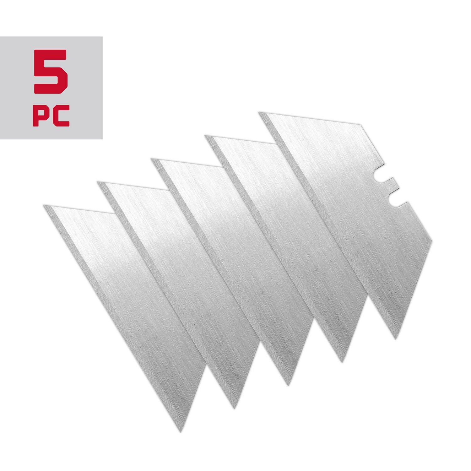 Swiss Tech Lames utilitaires - paquet de 5 Acier SK5, très résistant