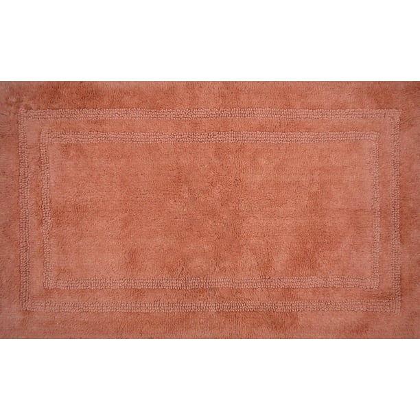 Better Homes Gardens Cotton 21 X 34 Terracotta Bath Rug 1 Each