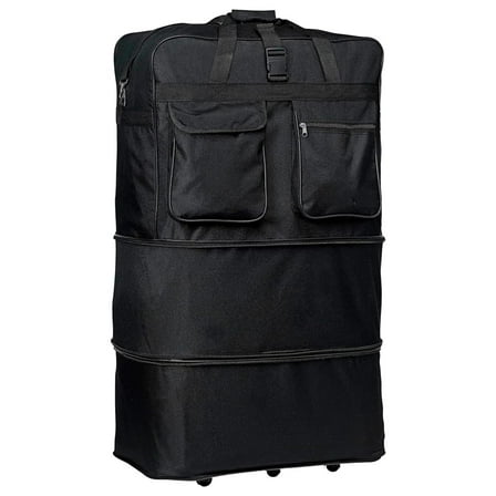 36'' Light-weight Expandable Wheeled Bag for Travel Holds 70 Lbs