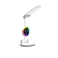 thumbnail image 2 of LED Desk Lamp With Clock, Dimmable Table Lamp 3 Color Modes Temperature Date Display Pen Holder Eye Caring Study Light Touch Control for Home Office Dorm Reading Bedroom Desk Setup, 2 of 6