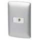 thumbnail image 1 of Placa CON Toma DE Telefono Plata Volteck 46486 PA-TE-IP, 1 of 1