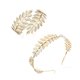 thumbnail image 1 of 2 piezas de brazalete de diadema de diosa, juego de joyas nupciales, corona de hojas de laurel romanas, brazalete de banda para la parte superior del brazo, pulsera ajustable, 1 of 5