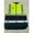 004 Green, variant on Reflective Jackets High Vis Safety Work Jacket with Pockets for Men & Women USB Charging Tanks Long Sleeve/Sleeveless