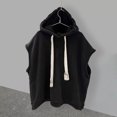 thumbnail image 2 of JIUKE Mens Workout Hooded Tank Tops Drawstring Muscle Hoodies Sleeveless Gym Tees Pullover, 2 of 6