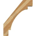thumbnail image 3 of 6"W x 26"D x 32"H Merced Rough Sawn Knee Brace, Western Red Cedar, 3 of 4