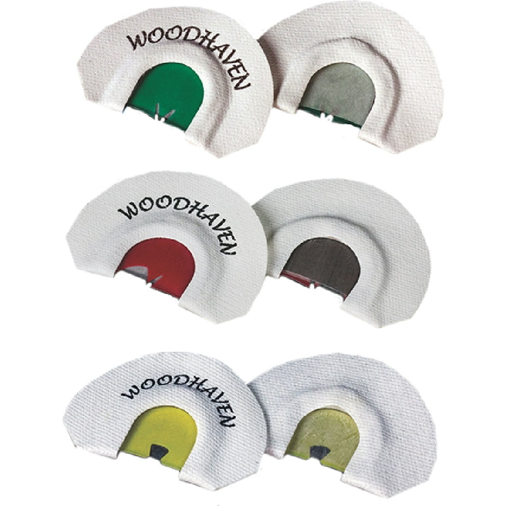 woodhaven custom calls small frame diaphragm turkey call pack,green