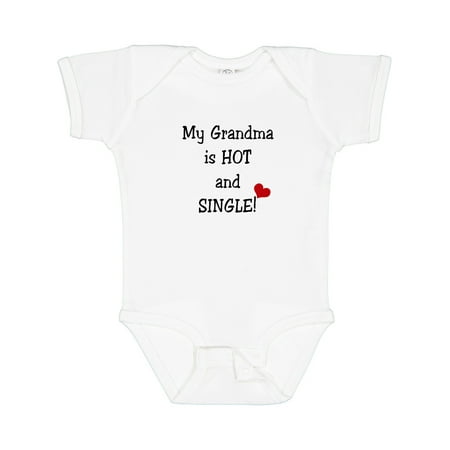 

Inktastic Single Grandma Gift Baby Boy or Baby Girl Bodysuit