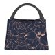 thumbnail image 1 of Fotbe Copper-Gold Gloss Outline Flower Bolsa Térmica Portátil con Estampado, Bolsa de Entrega de Alimentos Aislada, Bolsa Reutilizable de Gran Capacidad para Comidas y Supermercado, 1 of 6