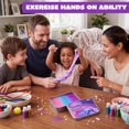 thumbnail image 5 of Joyfy 4.2oz Rose-Blue-Violet Putty, Non-Sticky Stretchy Sensory Slime for Kids and Adults, Squishy Stress Relief Toy for Christmas & Birthday Gifts, 5 of 6