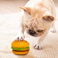 thumbnail image 5 of Pet Dog Toys Squeaky Chewing Toys for Tooth Cleaning and with Teddy Hamburger Design, 5 of 8