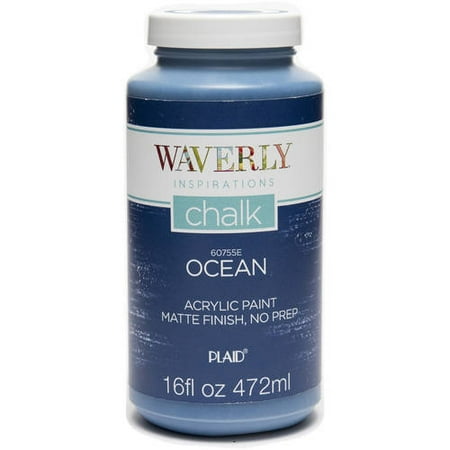 Waverly Inspirations Matte Chalk Finish Acrylic Paint, 16 oz - Walmart ... Waverly Inspirations Matte Chalk Finish Acrylic Paint, 16 oz - Walmart ...