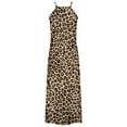 thumbnail image 5 of Maxi vestidos de mujer verano casual cuello redondo sin mangas vacaciones playa bolsillos vestido largo Fridja  hj5076, 5 of 5